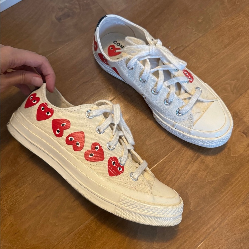 Converse Chuck Taylor All-Star 70s Hi Comme Des Garcons PLAY Multi-Heart Sneaker